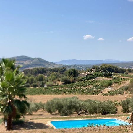 La Venturonne Appartement Neuf Rez De Jardin 45 M2 Vue Mer Et Vignes 10 Mn Des Plages Le Beausset Eksteriør billede