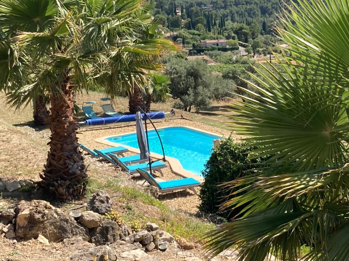 La Venturonne Appartement Neuf Rez De Jardin 45 M2 Vue Mer Et Vignes 10 Mn Des Plages Le Beausset Eksteriør billede